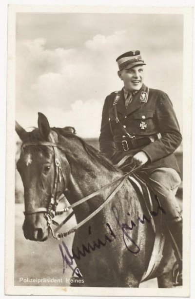 Edmund Heines zu Pferd sign Heines as Polizeipr?sident of Breslau.JPG