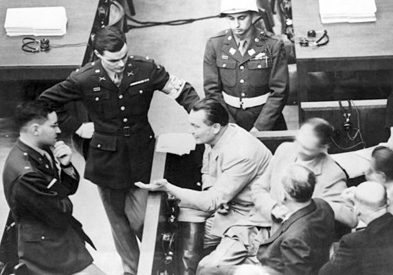 Goring in the Nuremberg trial.JPG