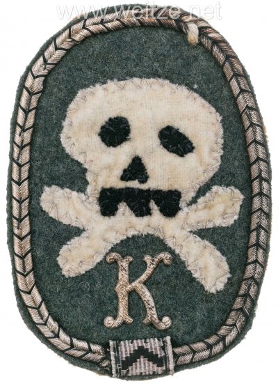 K297777 1. Weltkrieg Ärmelabzeichen für die Besatzungen von Panzerkampfwagen, 1918 850.jpg