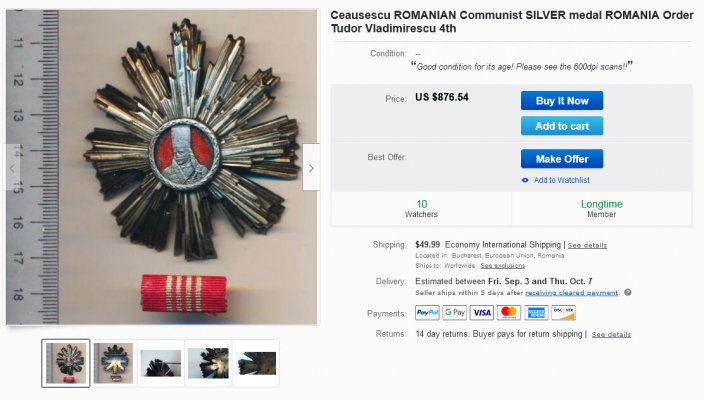 Screenshot 2021-08-15 at 20-10-53 Ceausescu ROMANIAN Communist SILVER medal ROMANIA Order Tudor Vladimirescu 4th eBay.jpg Screenshot 2021-08-15 at 20-10-53 Ceausescu ROMANIAN Communist SILVER medal ROMANIA Order Tudor Vladimirescu 4th eBay.jpg