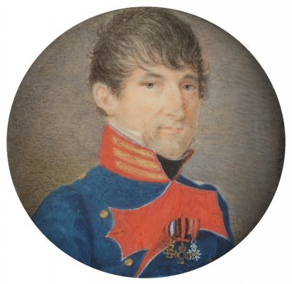 Peter Mayr Attrib. Hauptmann of Bavarian 9th Line Infantry Regiment, 1815 - копия.jpg