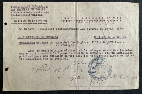 DOCUMENT CROIX DE GUERRE TOE 1 CITATIONS 11°G.A.C LEVANT 1926.jpg