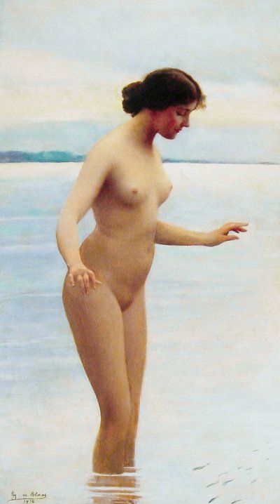 Eugene_de_Blaas_-_In_the_water_(1914,_derivative_work).jpg