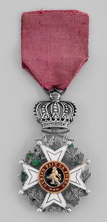 Order Of Leopold, Military Division, Knight, C.1910 1.jpg