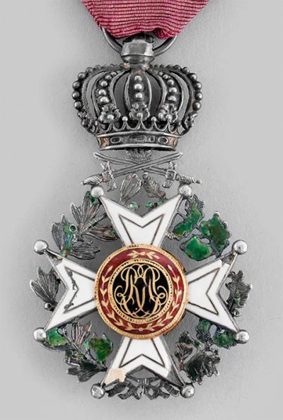 Order Of Leopold, Military Division, Knight, C.1910 3.jpg