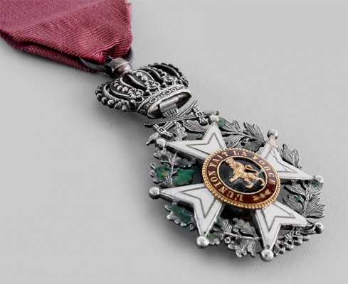Order Of Leopold, Military Division, Knight, C.1910 4.jpg