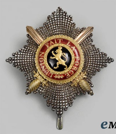 Star With Swords, In Gold, C.1860 1.jpg