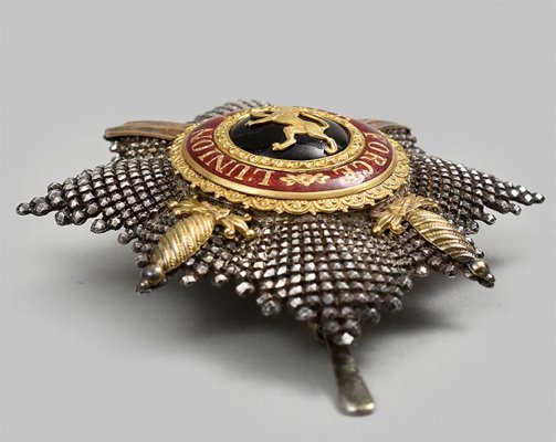 Star With Swords, In Gold, C.1860 3.jpg