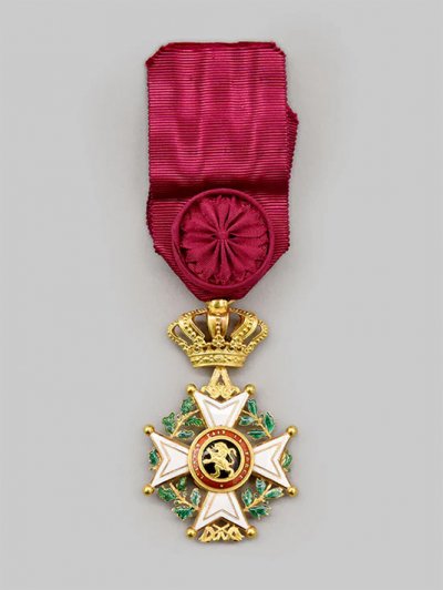Leopold I, Iv Class Officer In Gold, By Ch. J. Buis, C.1860 1.jpg