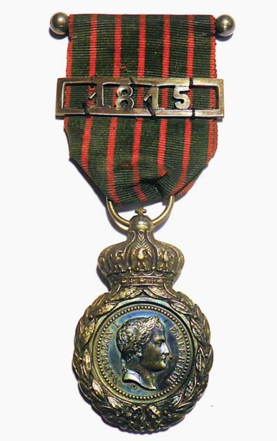 Médaille de Sainte Hélène 1821 Waterloo 1815 ав.jpg