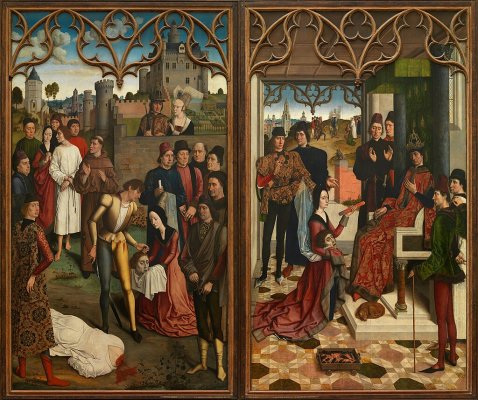 Dirk_Bouts_-_Justice_of_Emperor_Otto_III-_Beheading_of_the_Innocent_Count_and_Ordeal_by_Fire_-...jpg