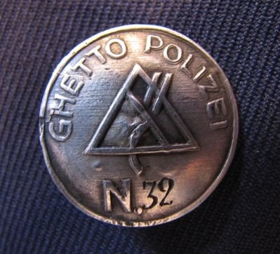 Ghetto polizei badge found in Vaivara camp area.jpg